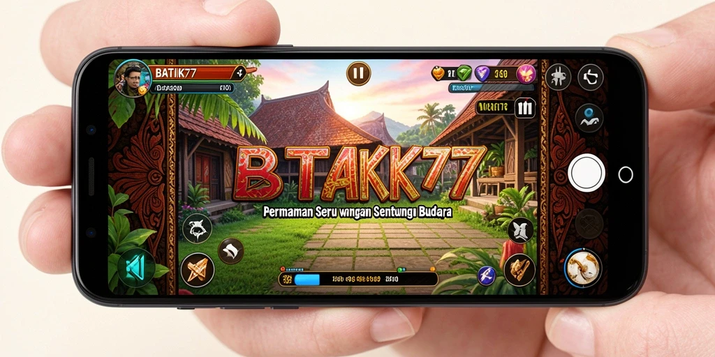 Tampilan menarik dari gameplay <strong>BATIK77</strong> yang memadukan budaya dan keseruan.