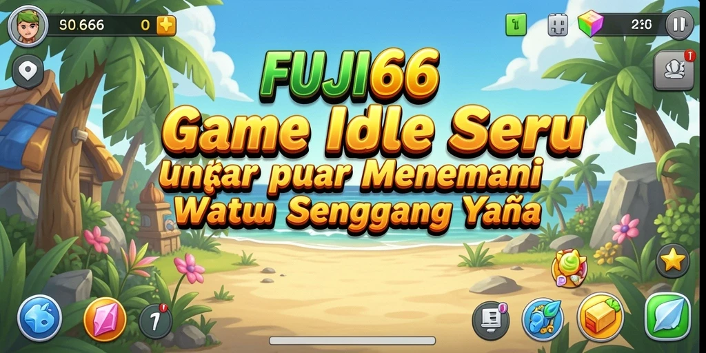 Tampilan gameplay seru dalam FUJI66 dengan elemen Idle.