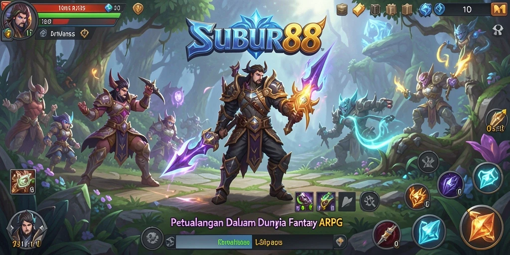 Gameplay seru dalam SUBUR88 yang penuh tantangan ARPG.