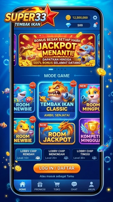 Pengguna sedang mencari aplikasi di super33.